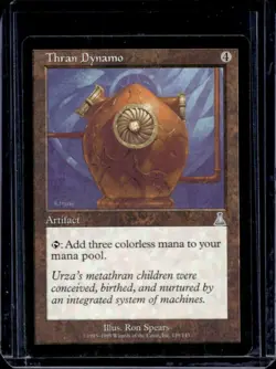 1999 Magic: The Gathering Urza's Destiny Thran Dynamo #139 - Image 1