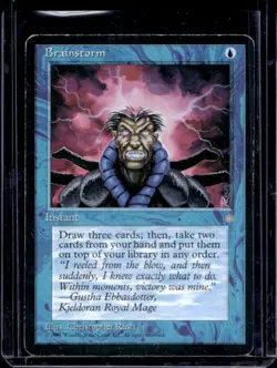 1995 Magic: The Gathering Ice Age Brainstorm #NNO - Image 1