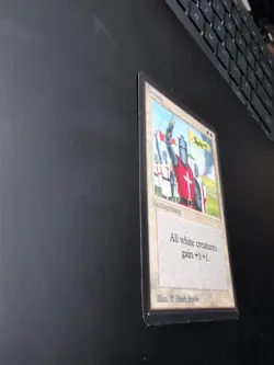 MTG Crusade Beta Regular Rare Inked - Image 3