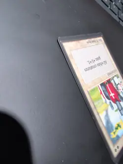 MTG Crusade Beta Regular Rare Inked - Image 4