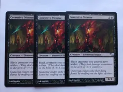 MTG - 3x Corrosive Mentor - Shadowmoor - LP - Image 1