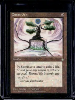 1995 Magic: The Gathering Ice Age Zuran Orb #NNO - Image 1