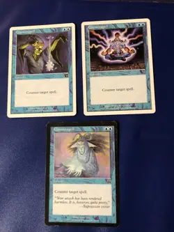 Counterspell X3 Various Sets And Condition See Pics Front Back - Image 1