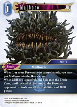 Malboro Foil - 24-105R NM - Final Fantasy - Image 1