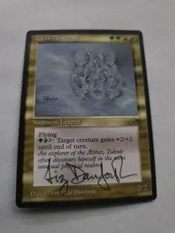 Tuknir Deathlock ARTIST PROOF Liz Danforth Legends Set Magic the Gathering - Image 1