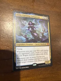 Alela, Cunning Conqueror #3 (NM) Wilds of Eldraine WOC Magic MTG - Image 1