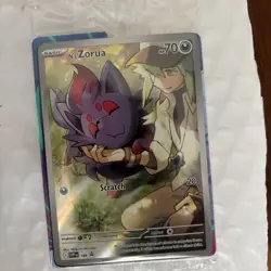 N’s Zorua 189 Holo - SV Journey Together Black Star Promo - Sealed - Pokemon TCG - Image 1