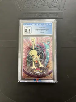 Persian Topps Chrome 53 Pokemon CGC 8.5 Blue Label - Image 2
