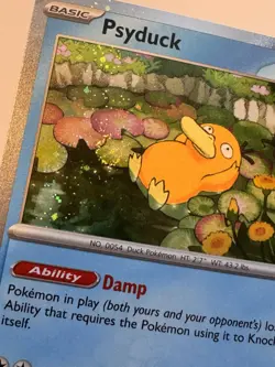 Psyduck 007 Mega Evolution - Cosmos Black Star Promo - Pokemon TCG NM/M - Image 3