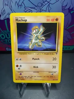 Pokemon TCG - Machop 79/110 Legendary Collection Regular - Vintage - MP - Image 2