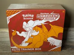 Pokemon TCG Factory Sealed Sun & Moon Unbroken Bonds Elite Trainer Box - Image 1