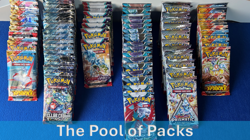 4X Pokemon Booster Packs + Terestal Holo, Variety Bundle, Prismatic, S&V, Lot 18 - Image 3