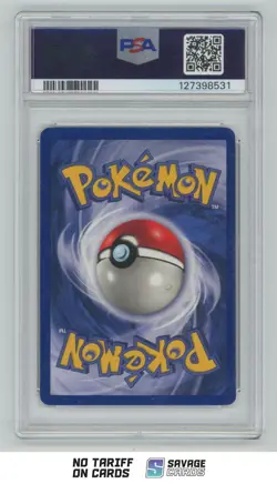 1999 Pokemon Base Set 1st Edition Shadowless Holo Machamp PSA 4 #8/102 - Image 2