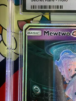 Pokemon Mewtwo GX 78/73 Shining Legends Secret Rare Alternative Art CGC 8.5 - Image 3