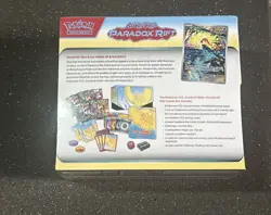 Pokemon TCG: Scarlet & Violet-Paradox Rift ETB-Factory Sealed - 9 Booster Packs 820650854163 - Image 2