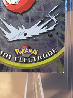 2000 Topps Chrome Pokemon TV Animation Edition Series 2 Foil #101 Electrode - Image 5