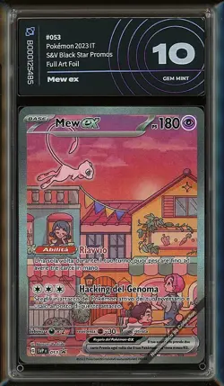 MEW EX 053 ⭐ 151 - PROMO - ITA - AIGRADING 10 [GEM MINT-GM] POKEMON CARD - - Image 1