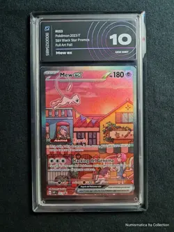 MEW EX 053 ⭐ 151 - PROMO - ITA - AIGRADING 10 [GEM MINT-GM] POKEMON CARD - - Image 3