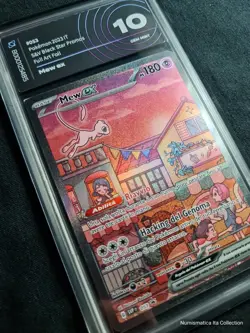 MEW EX 053 ⭐ 151 - PROMO - ITA - AIGRADING 10 [GEM MINT-GM] POKEMON CARD - - Image 5