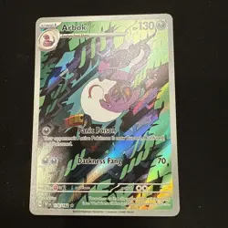 Pokemon TCG Arbok 176/162 Temporal Forces Illustration Rare - Image 1