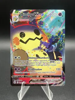 Pokemon TCG Brilliant Stars Trainer Gallery Mimikyu VMAX TG17/TG30 - Image 1