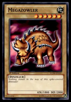 Yu-Gi-Oh TCG Legendary Collection 4: Joey's World #LCJW-EN147 Megazowler 1st Ed. - Image 1