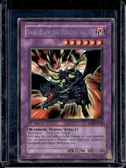 2004 Yu-Gi-Oh! 1st Edition Dark Blade the Dragon Knight Ultra Rare #RDS-EN035 - Image 1