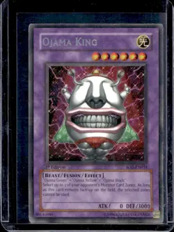 2004 Yu-Gi-Oh! Soul of the Duelist Ojama King 1st Edition #SOD-EN034 - Image 1