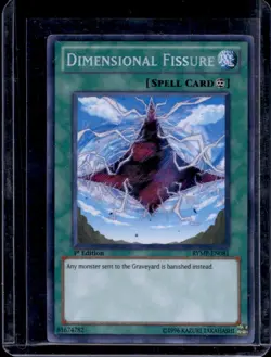 2012 Yu-Gi-Oh! Ra Yellow Mega Pack 1st Edition Dimensional Fissure #RYMP-EN081 - Image 1