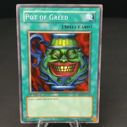 Pot of Greed SD1-EN015 Structure Deck: Dragon's Roar 1st Edition LP - Image 1