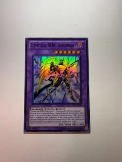 Yugioh - Elemental Hero Darkbright - Super Rare - Unlimited - LCGX-EN063 - LP - Image 1