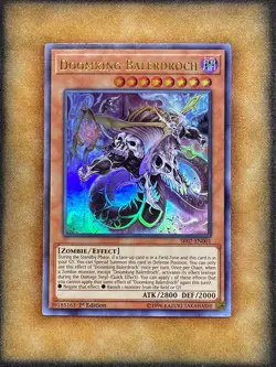 Yugioh Doomking Balerdroch SR07-EN001 Ultra Rare 1st Ed NM - Image 1