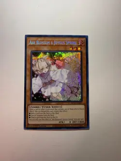 Yugioh - Ash Blossom & Joyous Spring - Secret Rare - 1st Edition MP22-EN257 VLP - Image 1