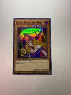 Yugioh - Dark Magician Girl - Super Rare - Unlimited - STP1-EN002 LP - Image 1
