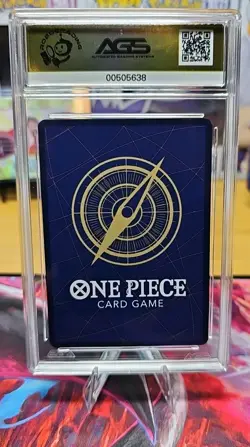 One Piece CCG Monkey D Luffy Illustration Box Vol. 3 OP07-109 AGS 10 - Image 2