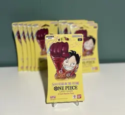 One Piece OP-07 Sleeved Blister Booster Packs 500 Years in the Future -Lot of 10 - Image 1