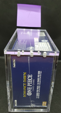 One Piece Romance Dawn Booster Box OP-01 1st Wave English Blue Bottom SEE CORNER - Image 4