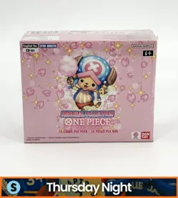 ONE PIECE TCG ENGLISH EB-01 EXTRA BOOSTER MEMORIAL COLLECTION SEALED BOOSTER BOX - Image 1