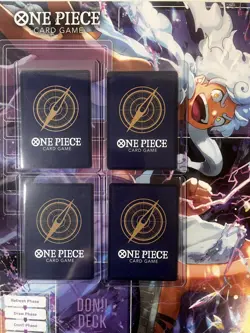 X4 PLAYSET - Monkey.D.Luffy (2nd Anniversary Tournament ) P-043 One Piece Promo - Image 2