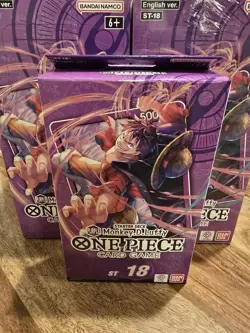 One Piece TCG - Starter Deck ST-18 Purple Monkey.D.Luffy - English Sealed - Image 1