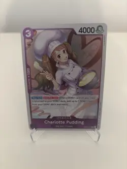 One Piece CCG Two Legends Charlotte Pudding Foil OP08-067 NM Rare - Image 1