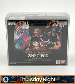 ONE PIECE TCG OP-09 ENGLISH EMPERORS IN THE NEW WORLD SEALED BOOSTER BOX - Image 1