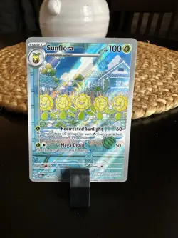 Sunflora 169/167 Illustration Rare Twilight Masquerade Pokemon Card - Image 3