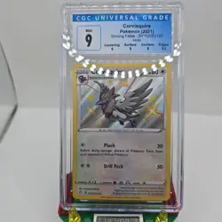 2021 Pokemon Corvisquire SV102/SV122 Shining Fates LP CGC Mint 9 Graded Card - Image 1