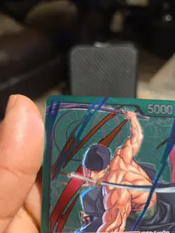 One Piece CCG Roronoa Zoro LEADER card OP12-020 L - Image 4
