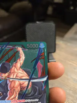 One Piece CCG Roronoa Zoro LEADER card OP12-020 L - Image 5