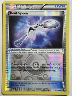 Bent Spoon XY - Fates Collide Reverse Holo 93/124 LP-MP Pokemon Card - Image 1