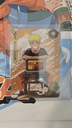 NARUTO PSA MAGAZINE DECEMBER 2025 + KAYOU EXCLUSIVE NARUTO UZUMAKI PROMO CARD - Image 2