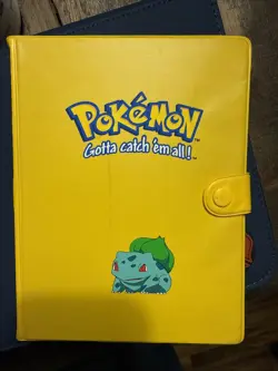 Vintage Pokemon Bulbasaur Binder With Vintage Cards Included - Image 1