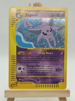 Espeon - H9/H32 - Holo Rare - Aquapolis - Pokemon Card - Image 1